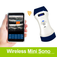 Mini à ultrasons de sonde sans fil double tête